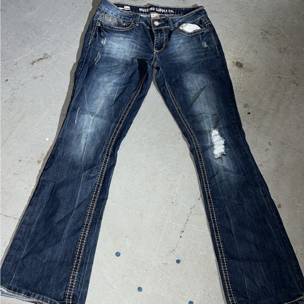 Mossimo Supply Co. Dark Blue Jeans